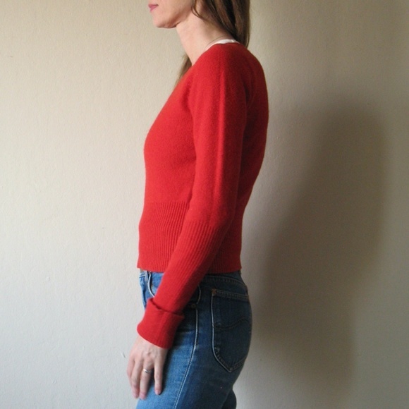 Lemaire red wool crewneck sweater - Picture 7 of 7